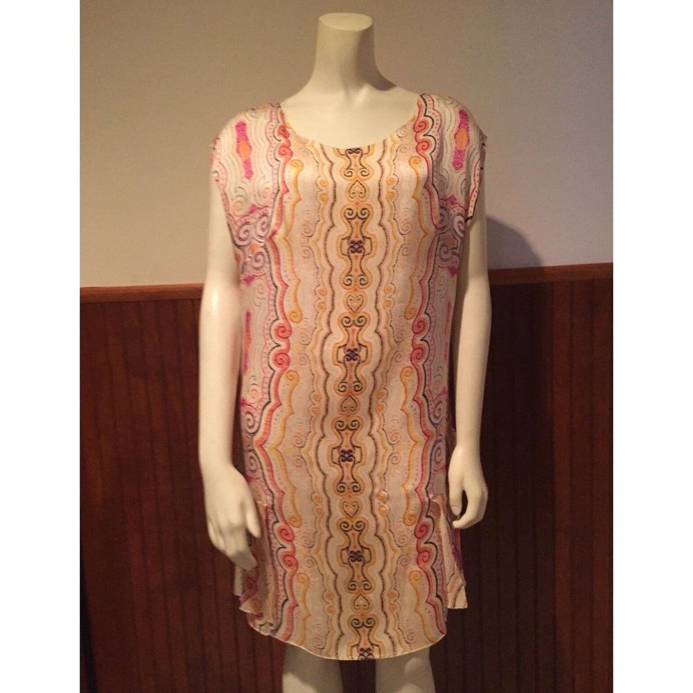 3.1 Phillip Lim Printed Silk Shift Dress - Size 6